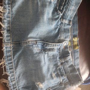 Hollister denim miniskirt